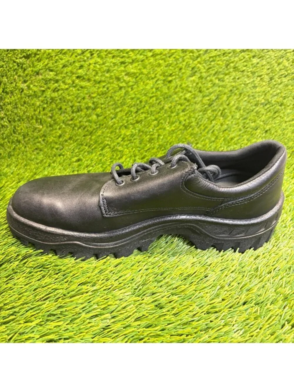 Rocky TMC 5000 Mens Size 9.5E Black Leather Slip-Resistant Oxford Work Shoes